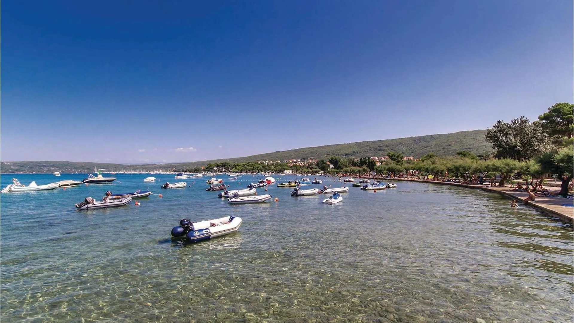 Lovely Home In Punat With Outdoor Swimming Pool